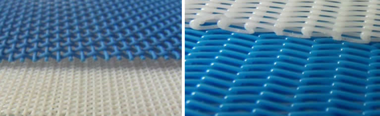 PET Monofilament Mesh of Spiral Loops Weave